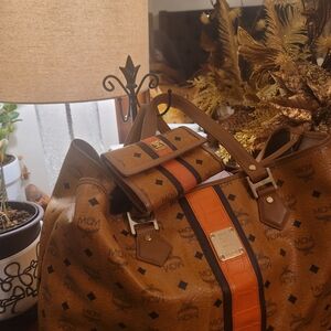Authentic MCM large tote